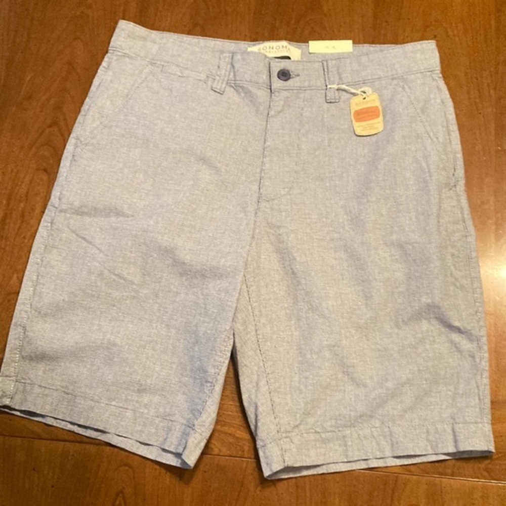 🌸NWT SONOMA Mens Weekend Cargo Shorts - waist 33”
